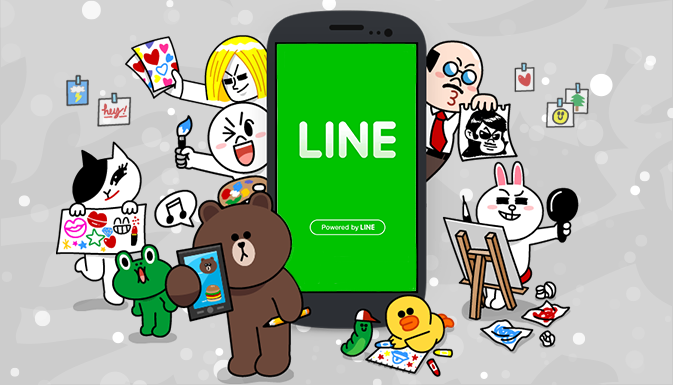 THOUGHTS ON LINE STICKERS
